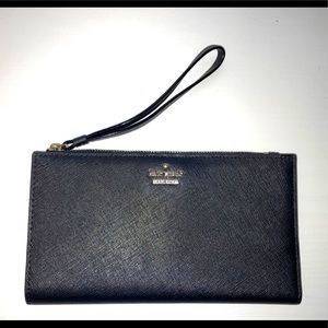 Kate Spade Eliza Black Wallet Wristlet
